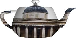 The National Gallery on an Image of a Teapot